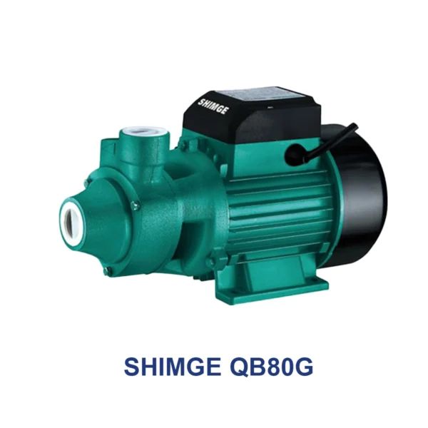 پمپ آب یک اسب فشارقوی شیمجه مدل SHIMGE QB-80G