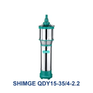 کفکش مکش بالا 53متری 3 اسب 2.5 اینچ شیمجه مدل SHIMGE QDY15-35/4-2.2