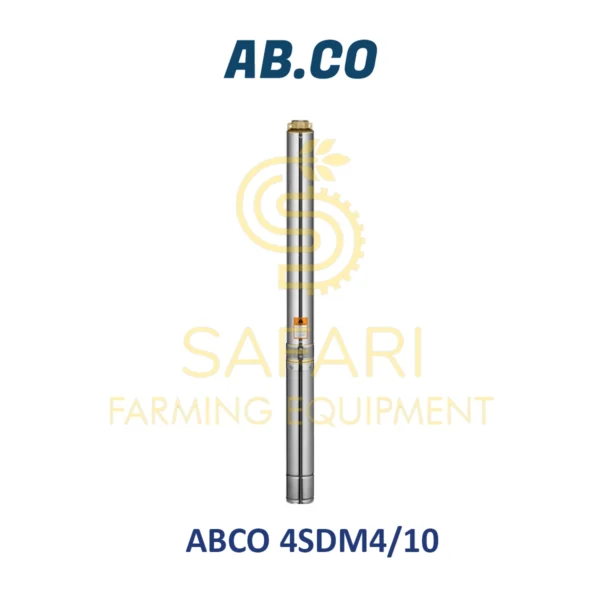 پمپ شناور 1 اسب 1.25 اینچ 75 متری تک فاز آبکو مدل ABCO 4SDM4/10