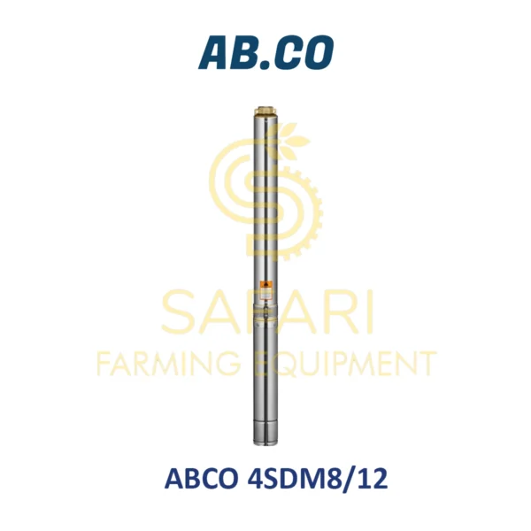 پمپ شناور 76 متری 2 اسب 2 اینچ تک فاز آبکو مدل ABCO 4SDM8/12