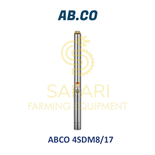 پمپ شناور 107 متری 3 اسب 2 اینچ تک فاز آبکو مدل ABCO 4SDM8/17