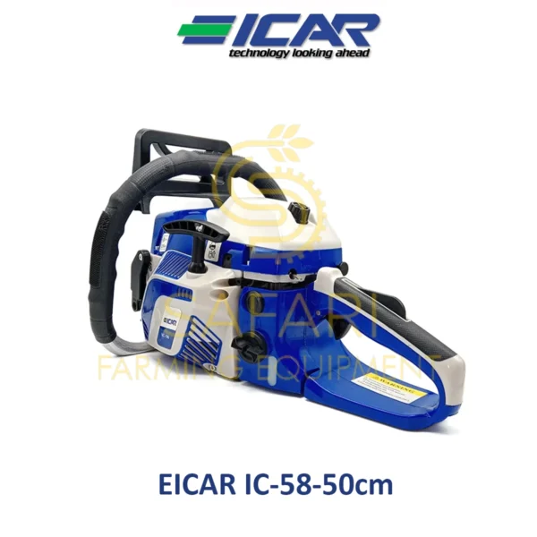 اره موتوری بنزینی 58 سی سی 50 سانتی 20 اینچ ایکار مدل EICAR IC-58-50cm