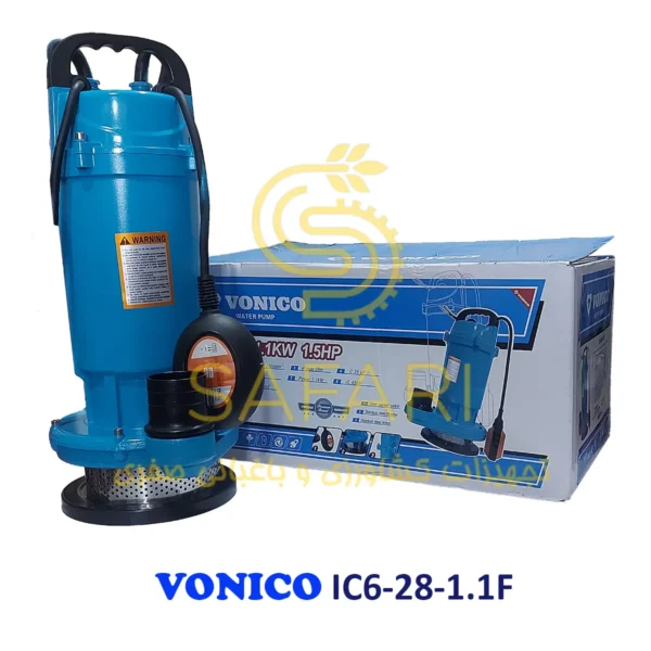کفکش 28 متری 2 اینچ 1.5 اسب ونیکو مدل VONICO IC6-28-1.1F