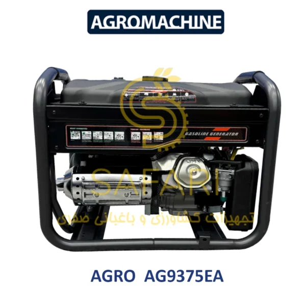 موتور برق بنزینی استارتی 8 کیلووات 18 اسب اگرو مدل AGRO AG9375EA